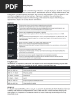 SPH 3U Course Outline