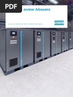 ZS Low Pressure Screw Blower Overview | PDF | Bearing (Mechanical) | Pump