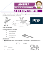 Propiedades 1. Exponente Cero.-Todo Número Diferente de Cero Elevado Al Exponente 0 Es Igual A