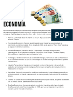 3) Dinero y Economia DE iRLANDA