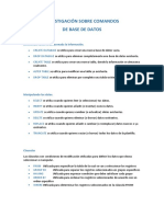 Investigación Sobre Comandos