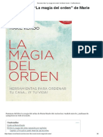 Resumen Libro - La Magia Del Orden - de Marie Kondo - ConResiliencia