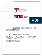 Regimen Economico en El Estado Peruano