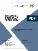 SIstemas en CADe Simu