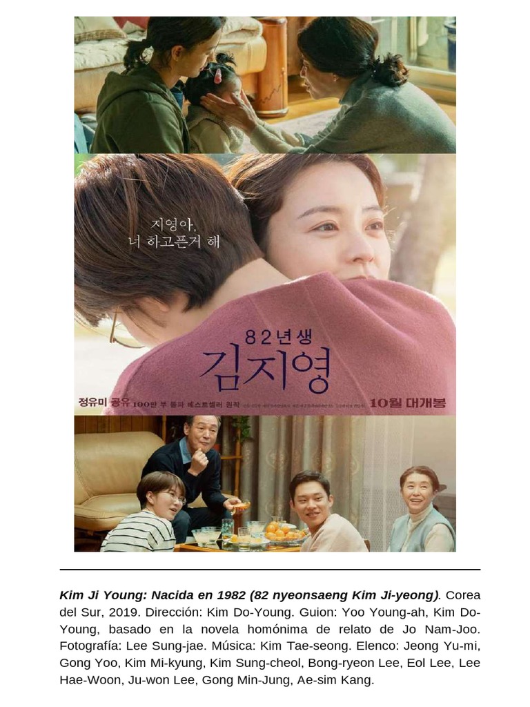 Reseña Kim Ji Young Nacida en