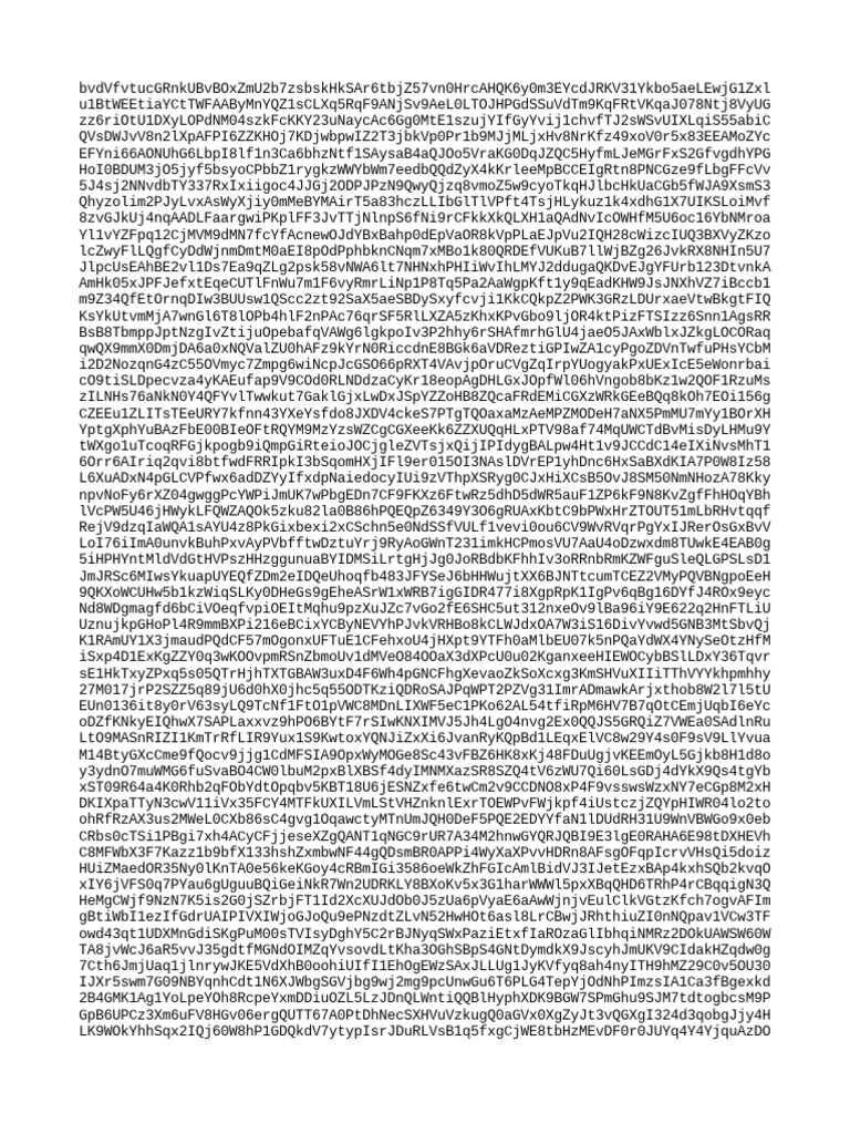 Random Character String Generator | PDF