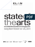 State of The Arts Summit: Participants' Package Sept 22-23 2011 at Société Des Arts Technologiques (Montréal)