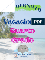 Cuadernillo Vacaciones 4 Grado - Educacion Maestros