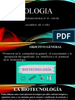 Biotecnologia - Biologia