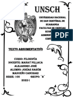 Tarea Texto Argumentativo