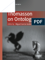 (Philosophers in Depth) Miguel Garcia-Godinez (Editor) - Thomasson On Ontology-Palgrave Macmillan (2023)