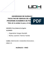 Orientacion y Consejeria Psicologica