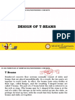 Designof Tbeams