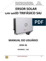 MA 14 Manual Inversor Solar On Grid Trifásico R6 10kVALV 15kVALV 15kVA 17kVA 20kVALV 20kVA 25kVA 30kVALV 30kVA 36kVA 40kVA 50kVA