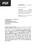 Ejemplo de Escrito Libre para el SAT | PDF | Impuesto sobre la renta