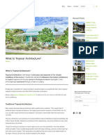 What Is Tropical Architecture - Architropics