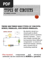 LESSON 3 Series and Parallel Circuit