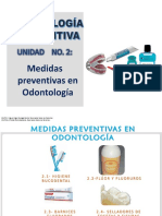 Unidad 2 Medidas Preventivas en Odontología, Ad2023