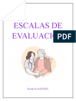 Escalas de Evaluacion