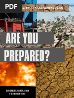 Photo Background Natural DisasterEmergency Response Poster