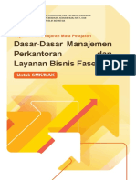 CP Dasar-Dasar Manajemen Perkantoran Dan Layanan Bisnis Fase E