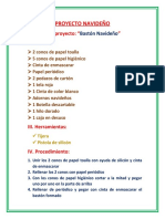 Proyecto Bastón Navideño