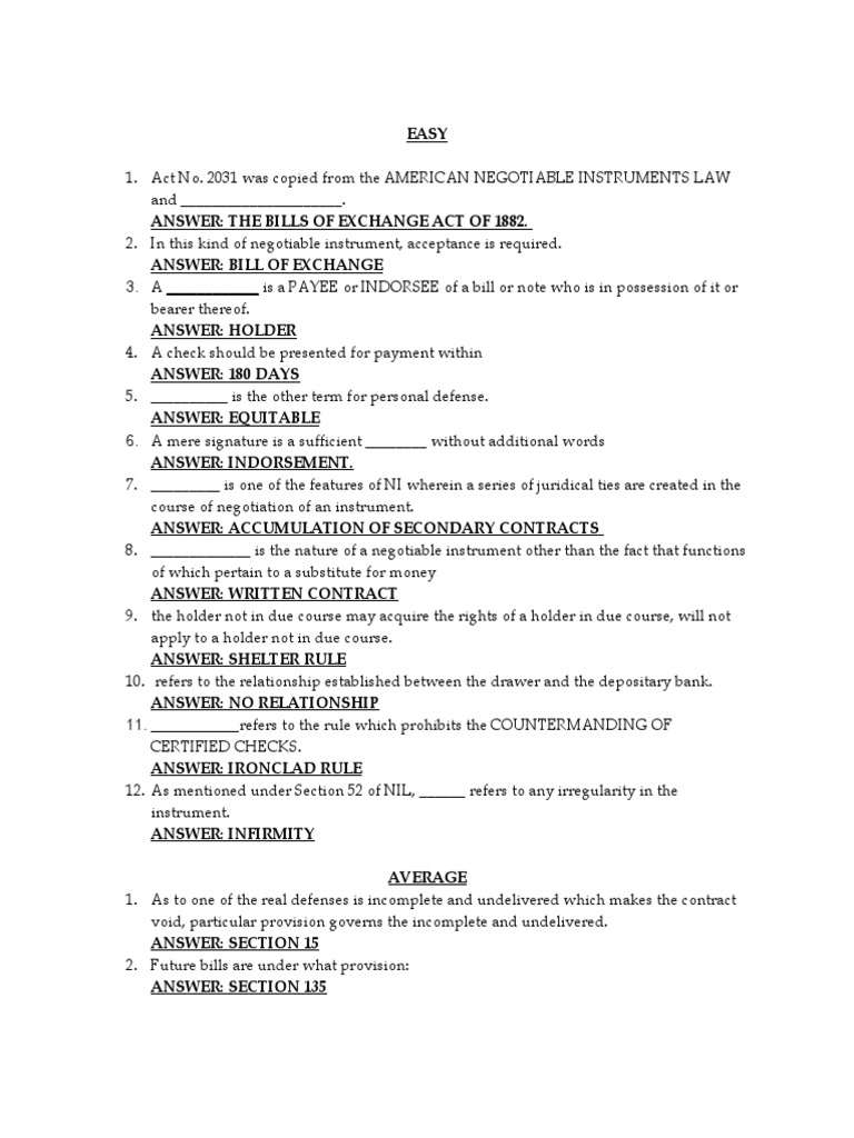 Power Quiz Questions and Answers | PDF