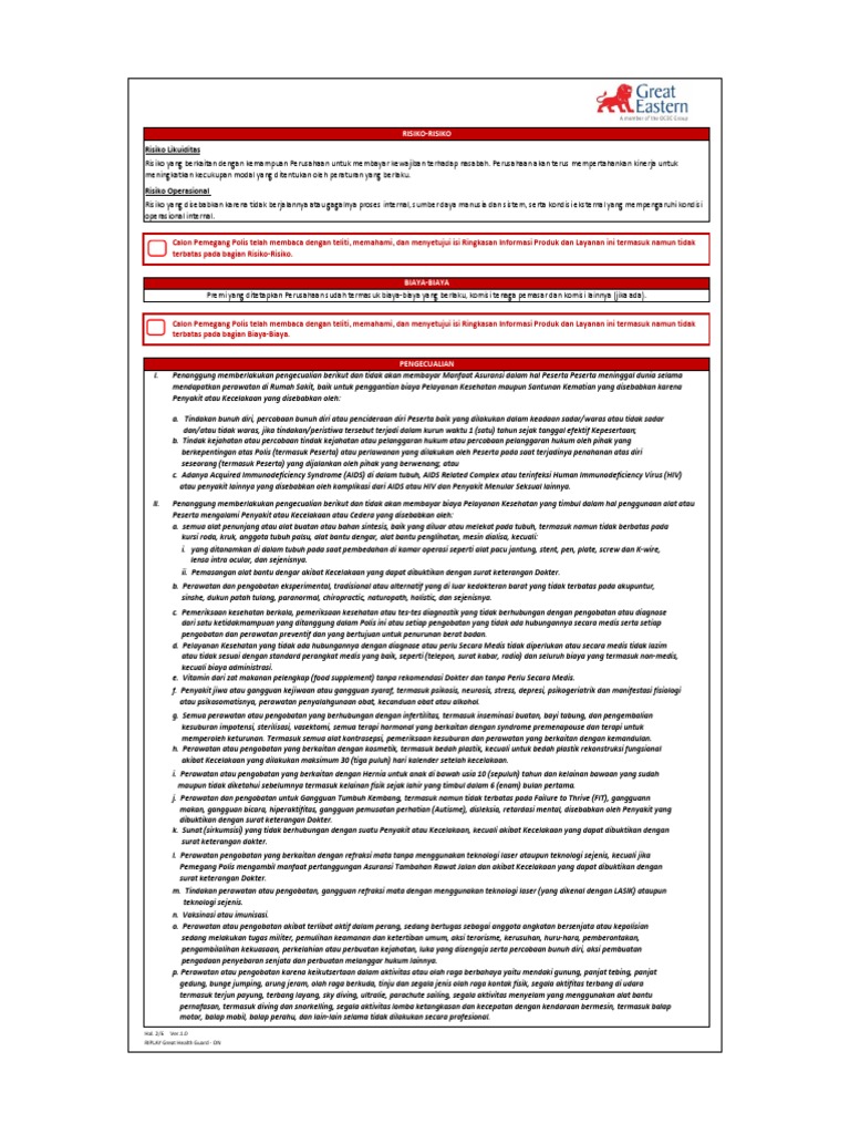 Quotation Asuransi PDF