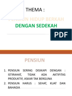 Pensiun Berkah DG Sedekah