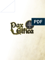 Pax Elfica - Livre de Base