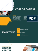 Cost of Capital