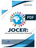 Journal of Civic Education Research Vol.1 No. 1, Juni 2023