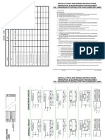 Installation and Wiring Instructions, Operation & Maintenance Procedures