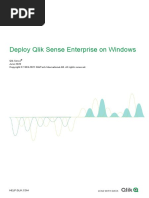 Deploy Qlik Sense Enterprise On Windows