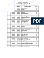 Semester - 7 - 2020 Batch