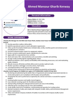 Ahmed Mansour CV PDF