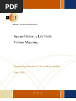 BSR Apparel Supply Chain Carbon Report