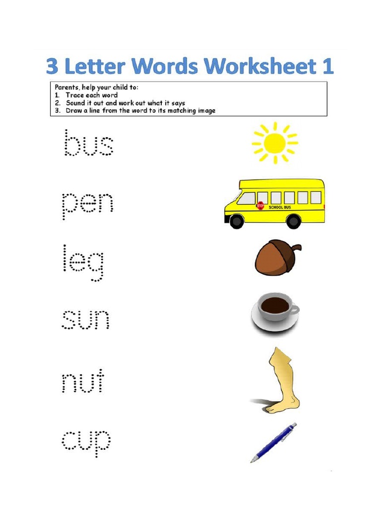 3 Letters Word | PDF