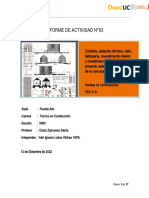 Informe Partidas de Terminaciones