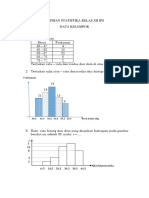 Latihan Statistika XII IPS Data Kelompok