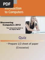 Chapter01 Introduction To Computers - Quiz