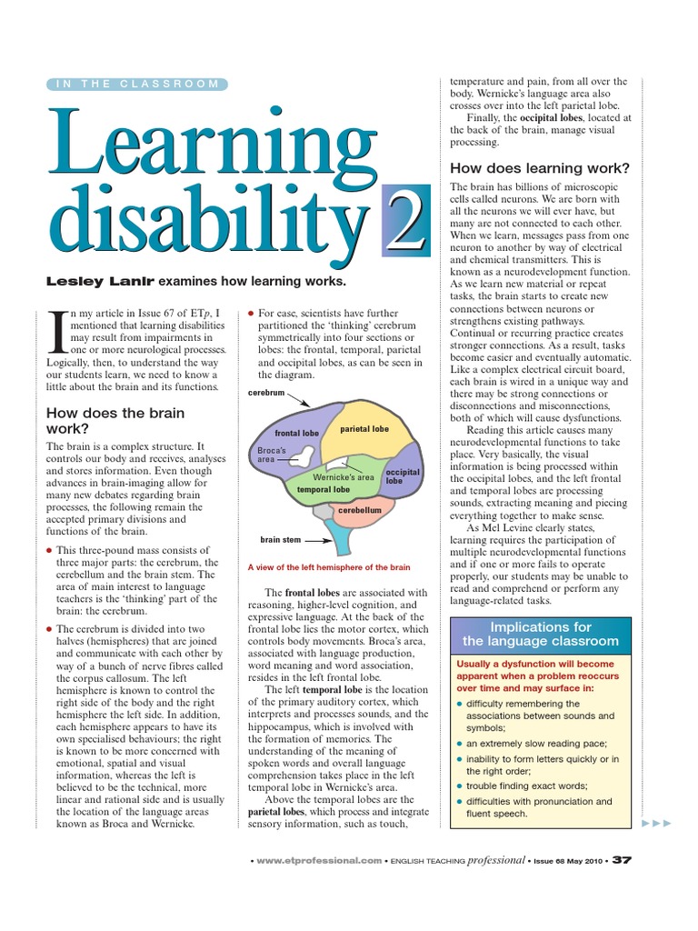 How learning works pdf memory cerebral hemisphere
