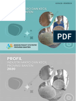 Profil Industri Mikro Dan Kecil Provinsi Banten 2020