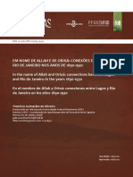 FRONTEIRAS - OLIVEIRA - em Nome de Allah e de Orixá-Conexões Entre Lagos e Rio de Janeiro Nos Anos de 1890-1930