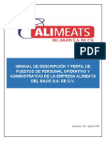 Ali-Mc-01 Manual Perfil de Puestos Primera Revision