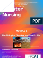 Module 1 Disaster Nursing