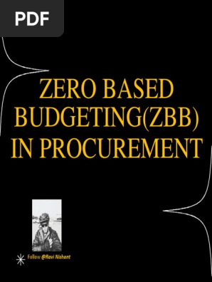 Zero Based Budgeting in Procurement 1689093575