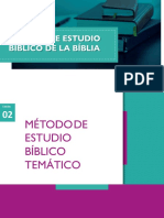 Metodo Estudio Inductivo de La Biblia - Sesión 02