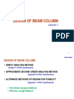 DOS - Beam Column - 3