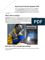 PPE in Welding